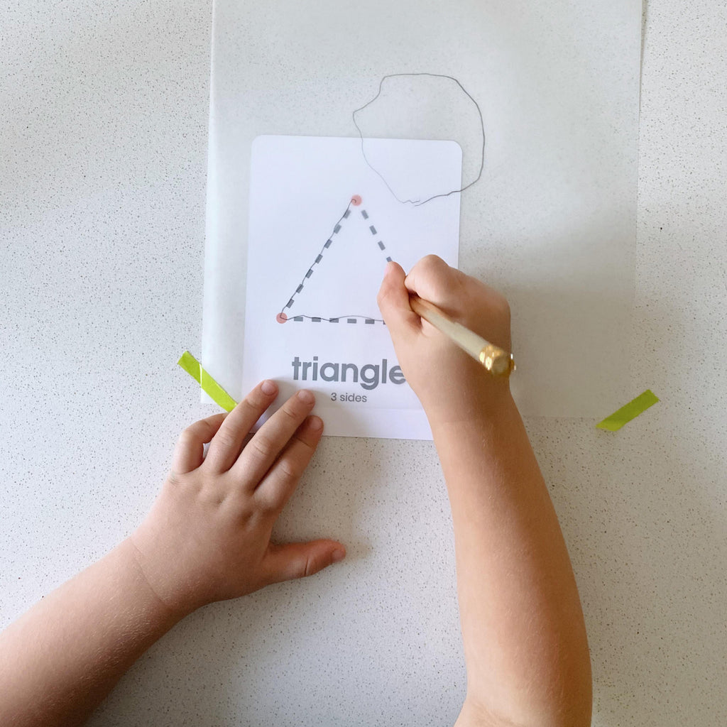 Educational Shapes Flashcards for Children