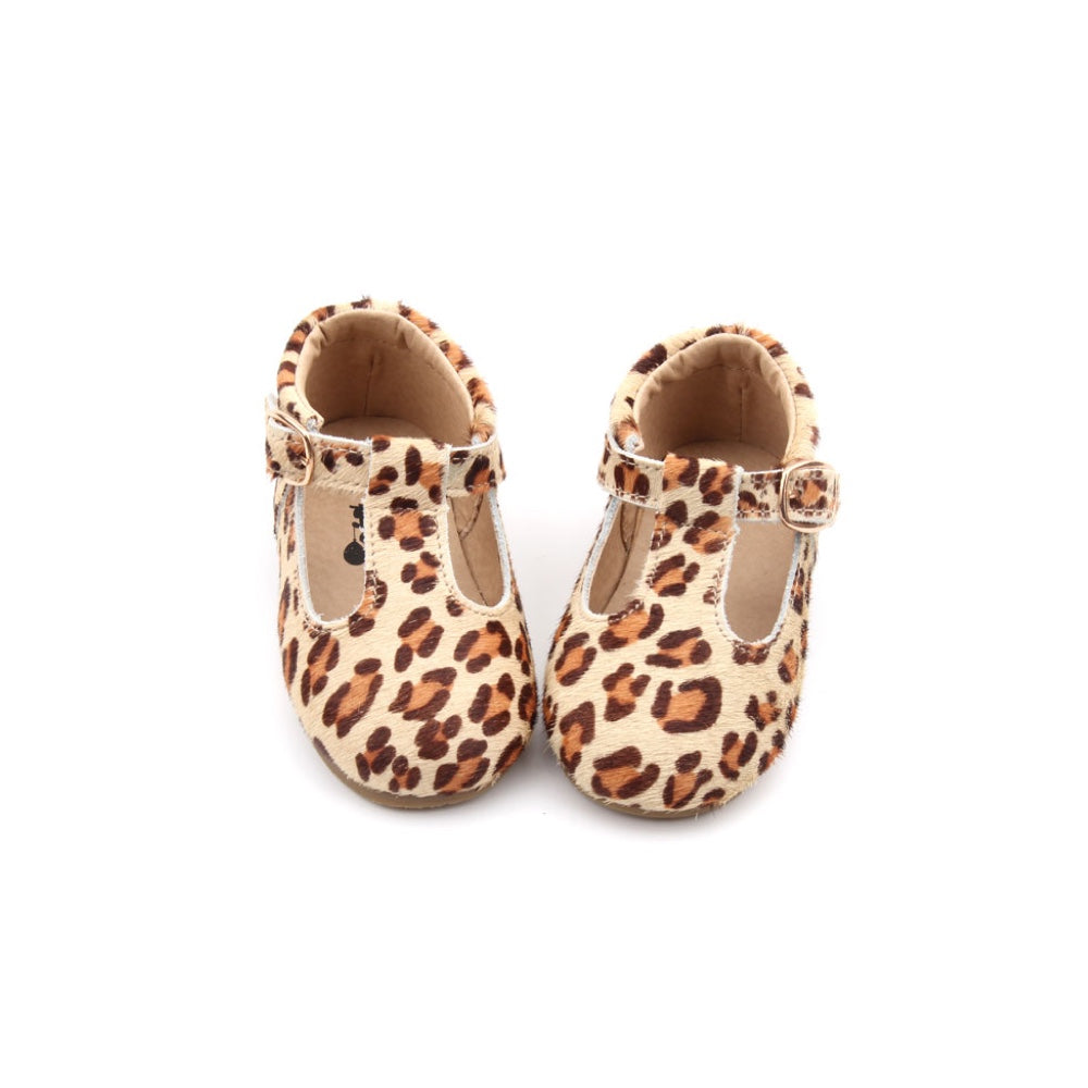 Children's Leopard Print Sandals