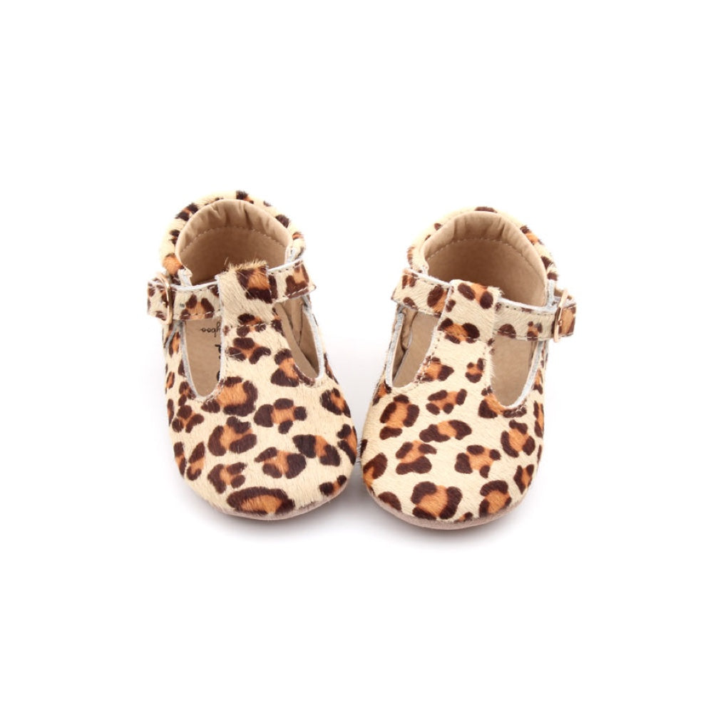 Children's Leopard Print Sandals