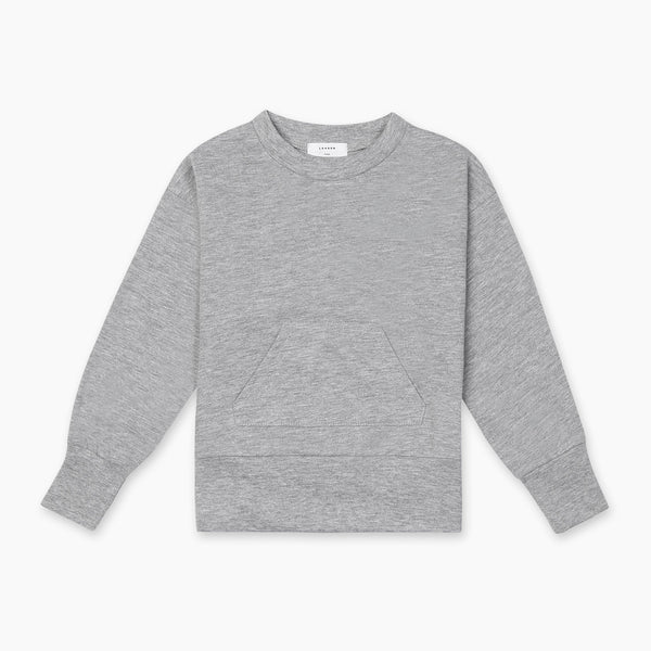 THE NATTY Round Neck Sweater - Grey