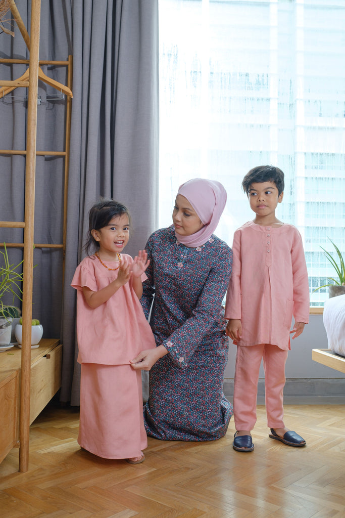 The Natty Pink Arif Baju Melayu