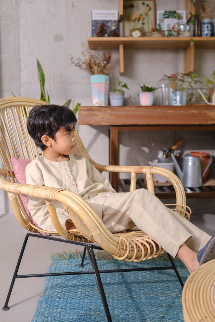 Beige Arif Baju Melayu