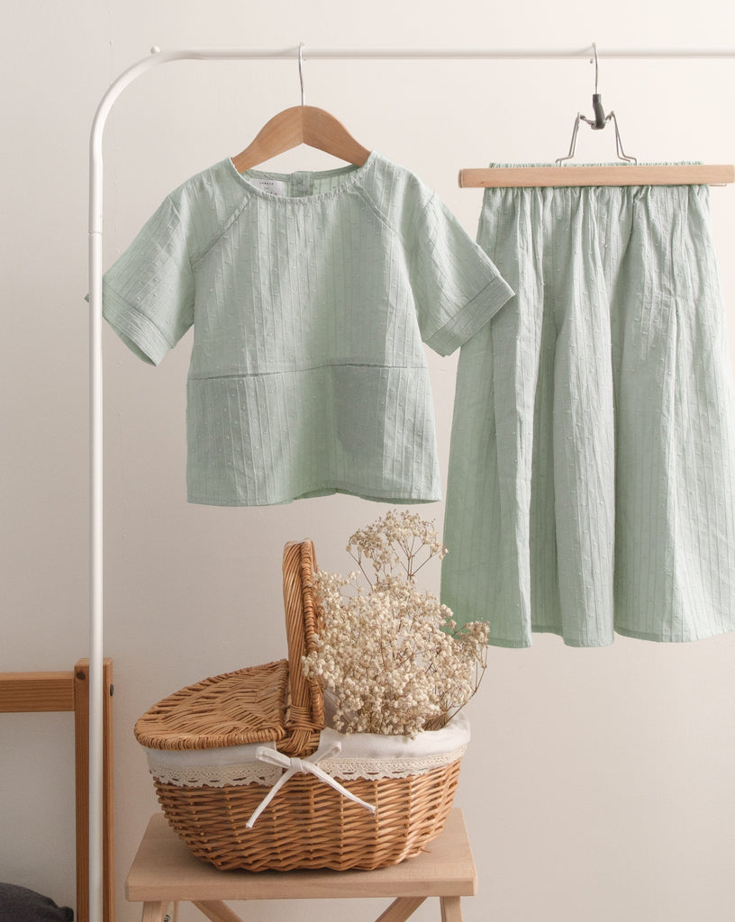 The Natty Irina Pocket Kurung - Mint Green