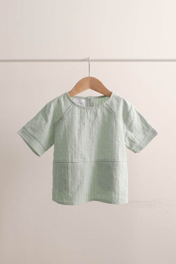 Irina Pocket Kurung - Mint Green
