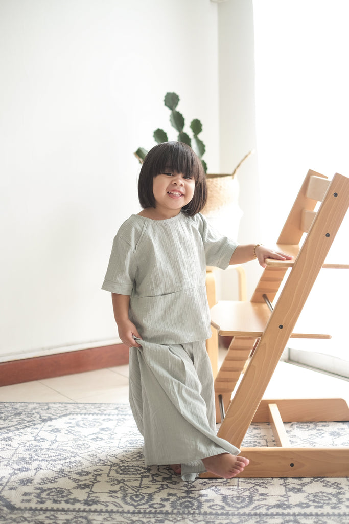 Mint Green Irina Pocket Kurung