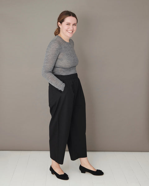 The Natty Women's Black Culottes 