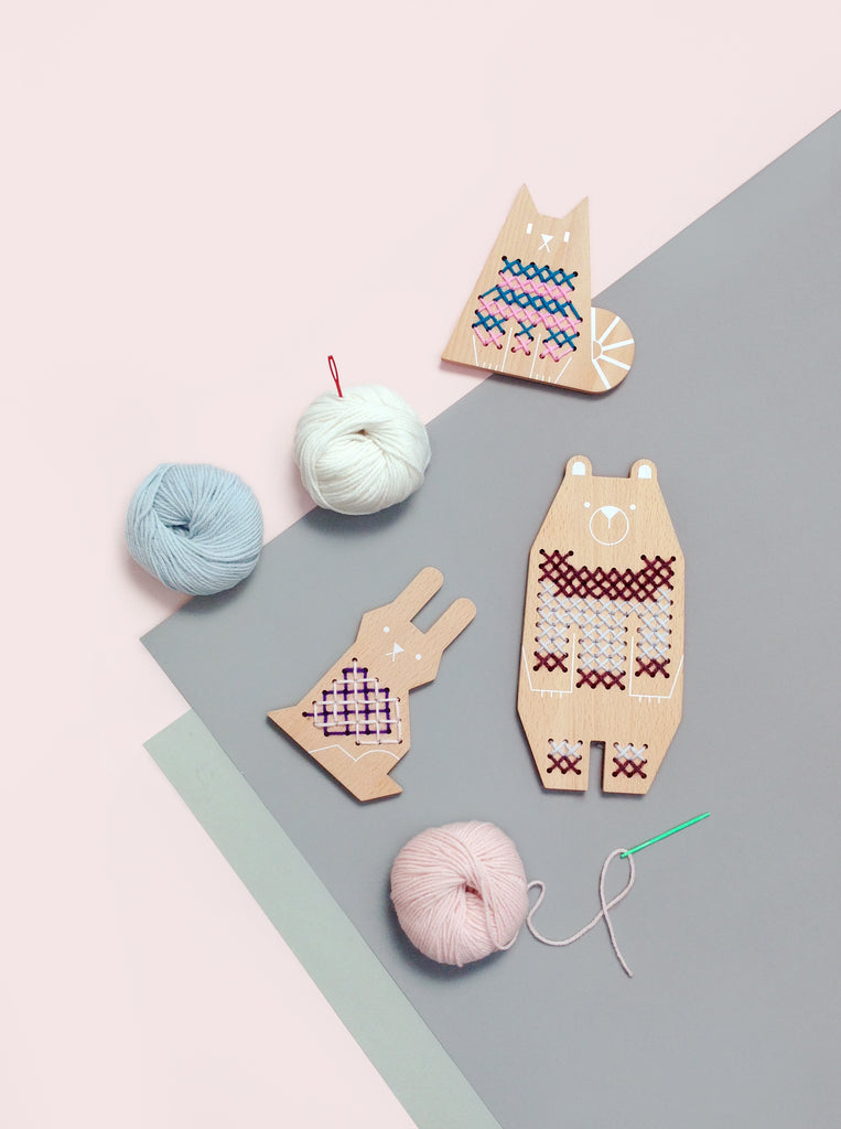 Cross Stitching Craft Activity for Children