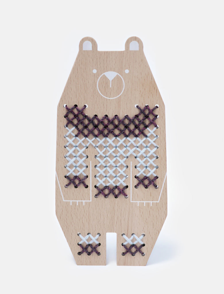Cross Stitching Craft Activity for Kids