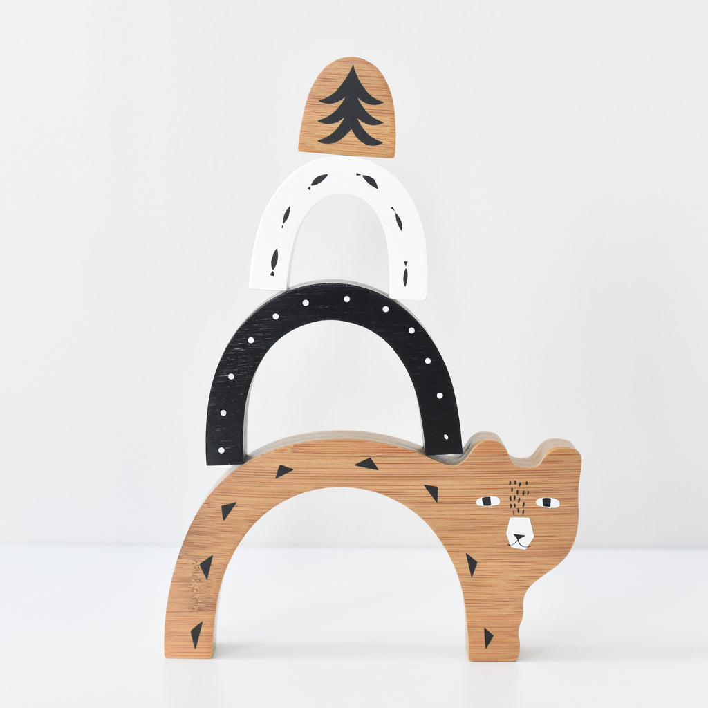 Children's Wood Bear Toy